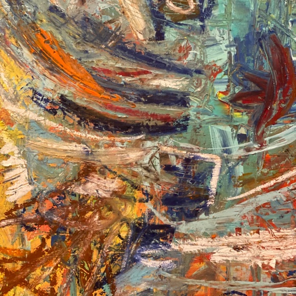 Original painting on wood byDorotaKormienko 24x30x2 deep - Picture 12 of 13